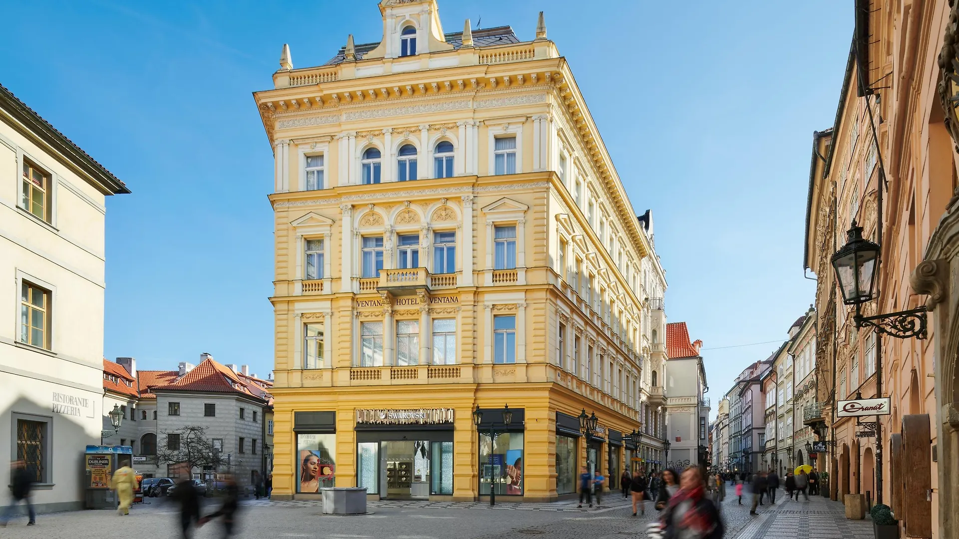 Ventana Hotel Prague location